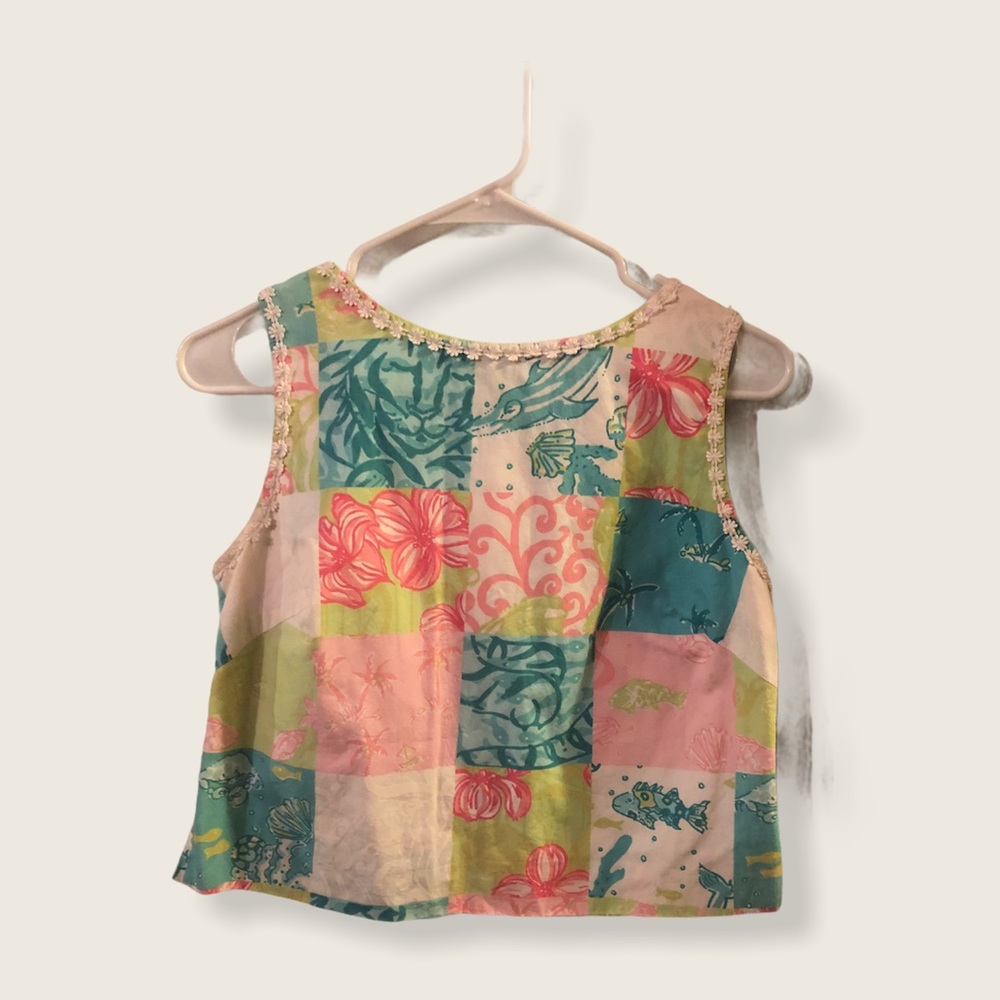 Vintage Lilly Pulitzer top
